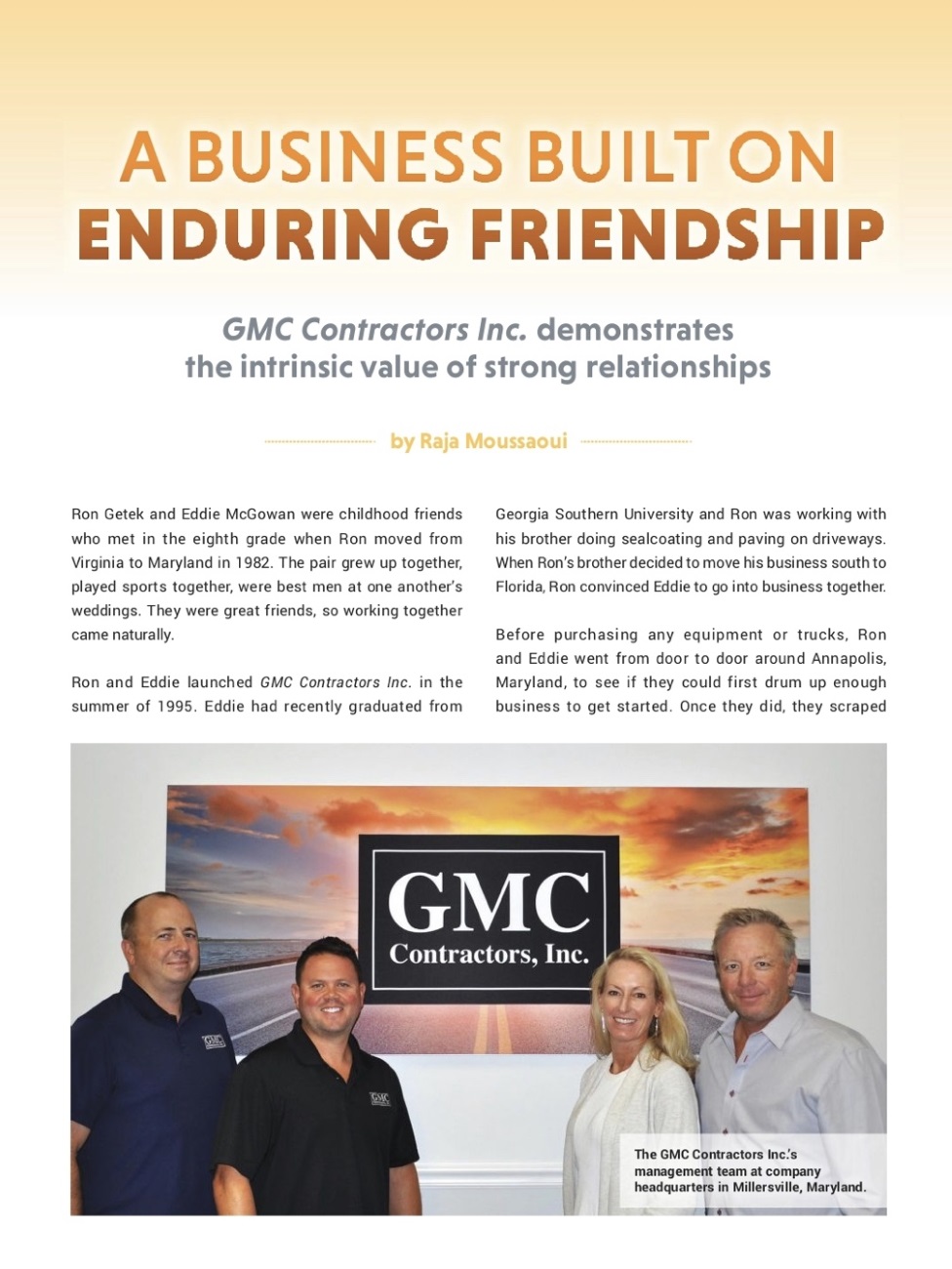 GMC Contractors Blue Book Network Article